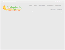 Tablet Screenshot of frutiyogurth.com.mx